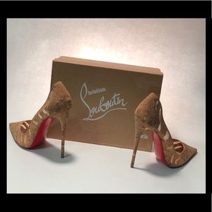 100% authentic red bottoms